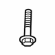 GM 11570800 Bolt Assembly, Hexagon Head W/Conical Washer