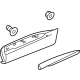 GM 84900480 Molding Assembly, Rear S/D Lwr *Bright Chromm