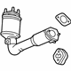 GM 19420256 CONVERTER ASM,CTLTC (W/ EXH MANIF PIPE)<SPLIT>