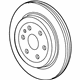 GM 13516726 Rear Brake Rotor (Coated)