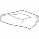 GM 95063845 Cover,Rear Seat Cushion